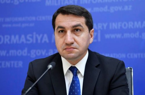 Hikmət Hacıyev: “Ermənistan tərəfindən atılan “Smerç” raketi yaşayış evinin bağçasına düşüb” - VİDEO