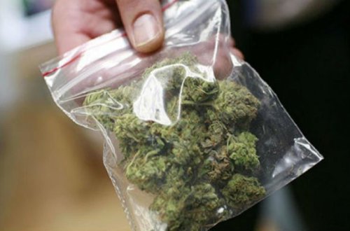 Onlayn narkotik satan Bakı sakini saxlanılıb - FOTO