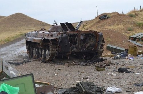 Hərbi-hava qüvvələrimiz Ermənistanın tankları, sığınacaqları və dayaq məntəqələri məhv edib