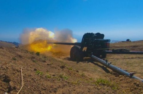 Минобороны: ВС Армении подвергли артобстрелу город Тертер и села одноименного района