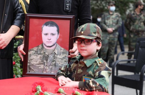 Ordumuzun şəhidi Dmitri Solnsevlə vida mərasimi keçirildi