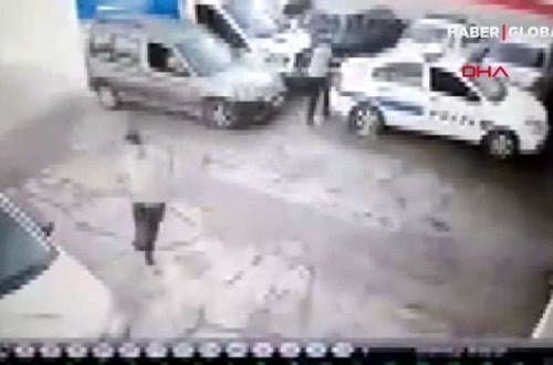 Üç piyada son anda ölümdən döndü - ANBAAN VİDEO