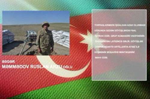 Düşmənə qan udduran hərbçilərimizi siz də tanıyın - VİDEO