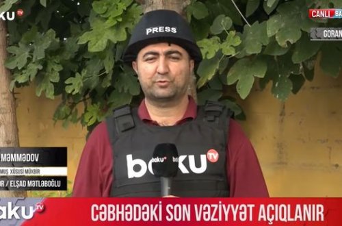 Düşmənin təxribatına məruz qalan Goranboyda son vəziyyət - VİDEO