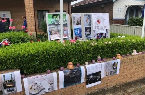 Avstraliyada Gəncə terroru qurbanları yad edildi - FOTO