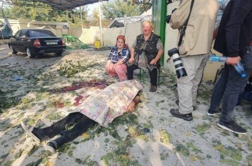 Bərdə terrorunda övladı həlak olan ana FƏRYAD ETDİ - VİDEO