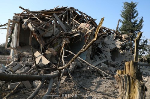 Ermənilər Tərtərə qadağan olunmuş raket atıb