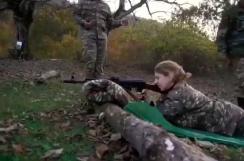 Qarabağda darmadağın olan erməni ordusu qadınların ümidinə qalıb - VİDEO