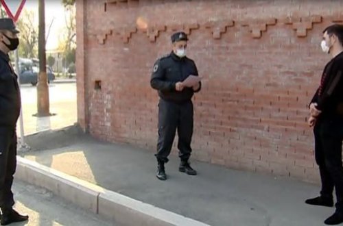 Gəncədə evdən icazəsiz çıxan koronavirus xəstələri saxlanıldı