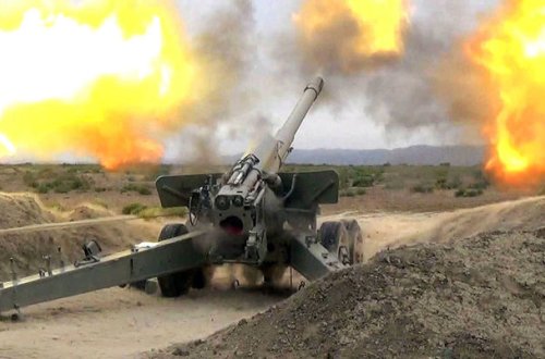 Минобороны: Ответный огонь был открыт по огневым точкам врага, с которых подвергался обстрелу Губадлы