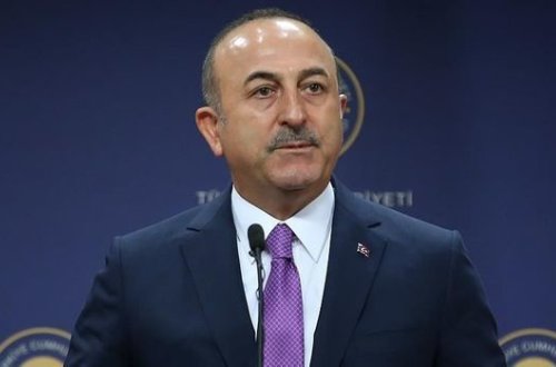 Mövlud Cavuşoğlu İlham Əliyevlə görüşü barədə paylaşım edib - FOTO