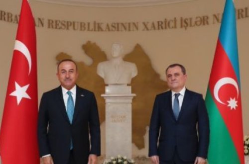 Mövlud Çavuşoğlu Bayramovla görüşü barədə: “Çox faydalı görüş oldu” - FOTO