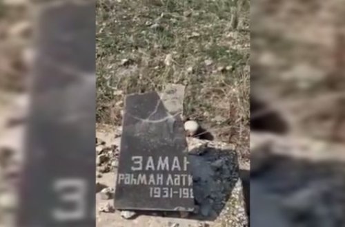 27 il sonra atasının Zəngilandakı məzarını ziyarət edən hərbçimiz — VİDEO