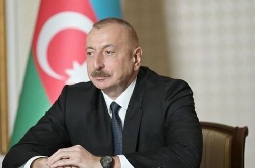 İlham Əliyev: “Region üçün böyük təhlükə mənbəyi olan erməni faşizminin belini qırırıq”