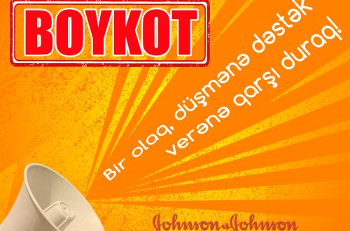 “NEPTUN” supermarket şəbəkəsi “Johnson & Johnson” şirkətinin məhsullarından imtina etdi - FOTOLAR