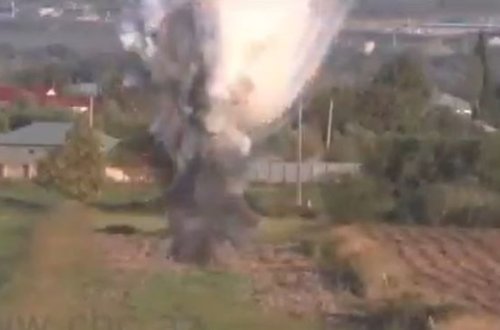 Ermənistanın mülki obyektlərə qarşı fosfor silahlarından istifadəsinin sübutu - VİDEO
