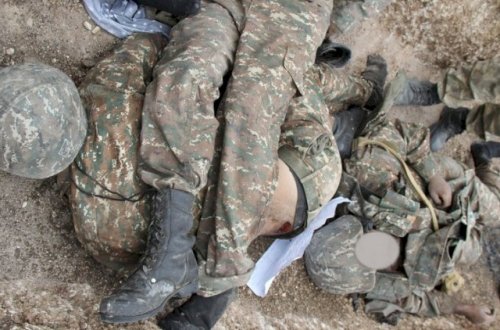 Düşmən son 4 gündə verdiyi itkilərin sayını açıqlayıb