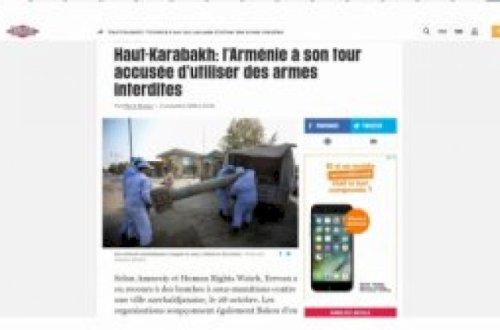 Fransa mediası Ermənistanı ittiham edir