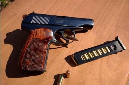 Zaqatalada keçmiş məhkumdan “Makarov” markalı tapança və heroin götürülüb - FOTO