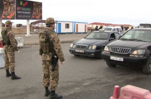 Azərbaycanda bu şəhərin giriş-çıxışlarında polis postları quruldu