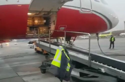 Moskvadan İrəvana şübhəli yüklər daşınır – FOTO/VİDEO