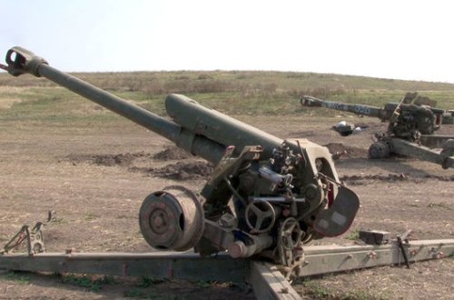 Ermənilərin döyüş meydanında atıb qaçdığı hərbi texnikaların görüntüləri - VİDEO