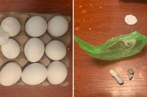 Penitensiar Xidmətin Müalicə Müəssisəsinə yumurtanın içində narkotik keçirmək cəhdinin qarşısı alınıb