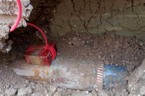 Cəbhəyanı ərazilərdə partlamamış hərbi sursat, minalar zərərsizləşdirilib - Fotolar