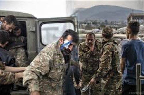 Xankəndiyə yüzlərlə erməni meyiti daşınır - Düşməni dəhşətə salacaq kadrlar - VİDEO