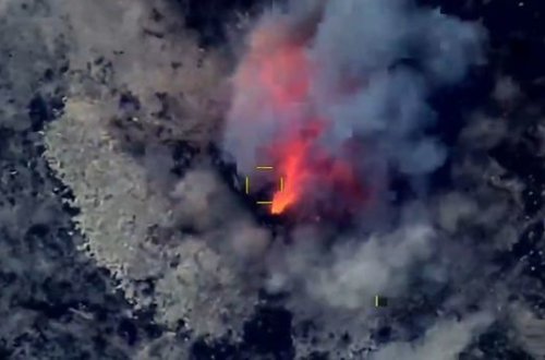 Xocalıdan Xankəndi istiqamətində hərəkət edən düşmən texnikası məhv edildi - RƏSMİ