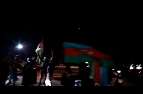 Naxçıvandan zəfər görüntüləri - VİDEO