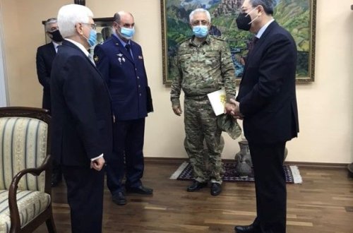 Nazir müavinləri Rusiyanın Azərbaycandakı səfirliyində olublar