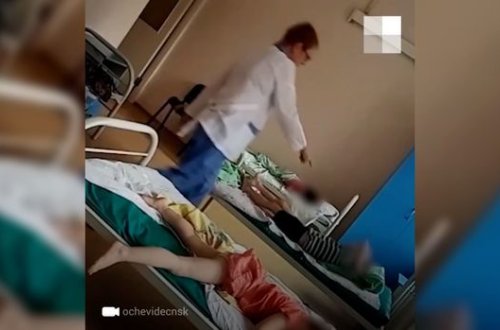 Uşağın işgəncəyə məruz qaldığı xəstəxanadan daha bir şok görüntü - VİDEO