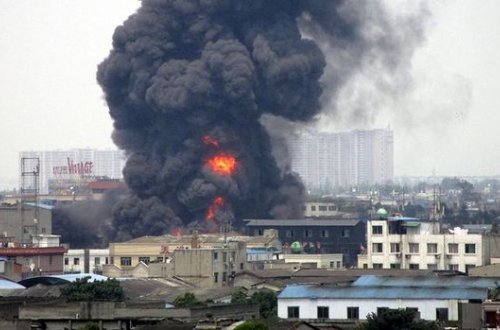 Семь человек погибли при взрыве на заводе в Китае