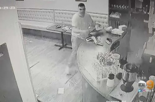 В Лос-Анджелесе арестован армянин, напавший на турецкий ресторан - ВИДЕО