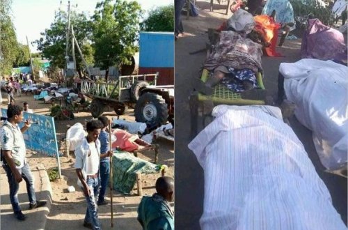 Afrika ölkəsində kütləvi qətliam: 500-ə yaxın dinc sakin doğranıb - FOTO/VİDEO