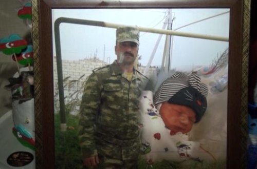 Şəhadətinin 14-cü günündə gələn övlad payı - VİDEO