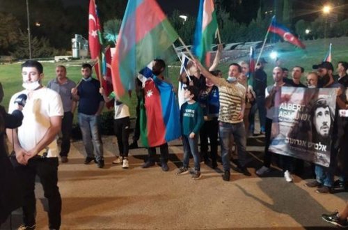 Как в Израиле на примере одного человека активно поддерживали Азербайджан во время войны - ФОТО/ВИДЕО