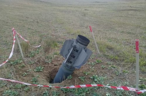 Düşmənin ərazilərimizə atdığı partlamamış hərbi sursatlar zərərsizləşdirildi - FOTO