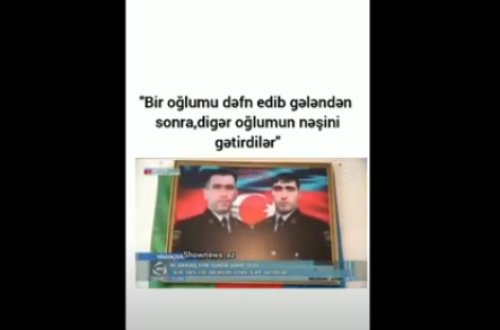 Eyni gündə şəhid olan biri nişanlı, İKİ QARDAŞ - VİDEO