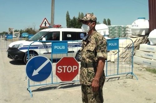 В автомобиле, задержанном на комендантском посту в Джебраиле, обнаружены боеприпасы