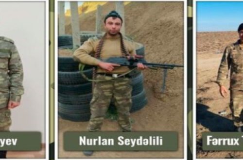 Vətən Müharibəsində əməyi olan igidlərimiz - SİYAHI