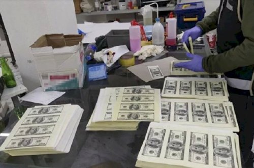 1.5 milyon saxta dollar ələ keçirilib