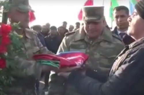 Şəhid atasından qürurverici sözlər - VİDEO