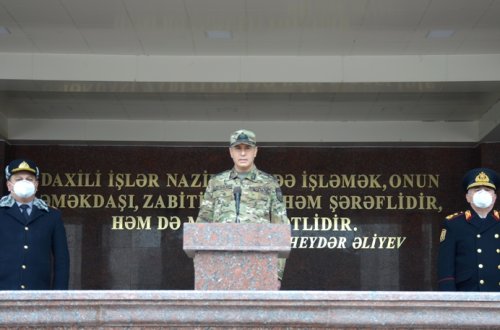 Vilayət Eyvazov yeni rəisi kollektivə təqdim edib - FOTO  