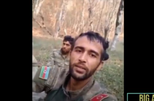 Yaralı olmalarına baxmayaraq, üzləri gülən əsgərlərimiz - VİDEO