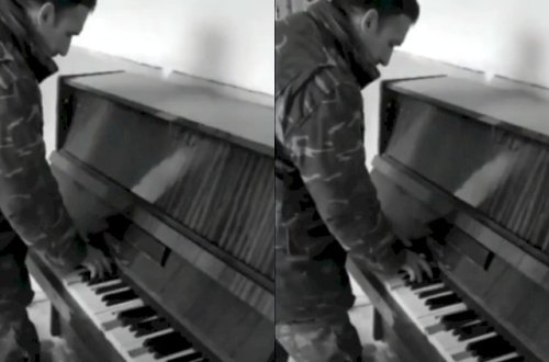 MÖHTƏŞƏM: Görün əsgərimiz dağıntılar arasında nə etdi  - VİDEO