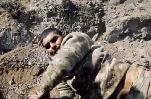 Əsir düşən əsgərimizin yeni FOTOSU YAYILDI