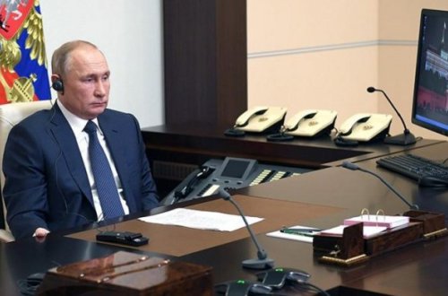 Putin ilk dəfə istirahət otağını jurnalistlərə göstərib