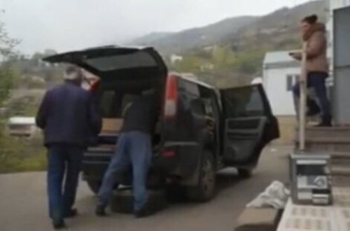 Ermənilər Laçını tərk edir - VİDEO